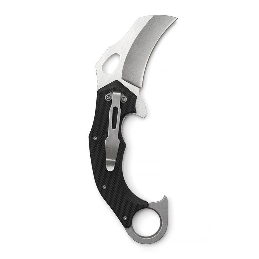 Miniatura Canivete Tático Invictus Karambit Anubis Preto