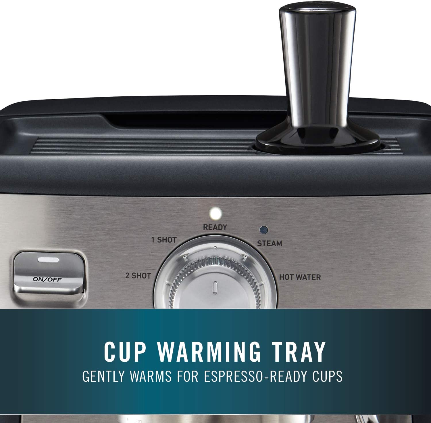 Miniatura Calphalon Máquina de Café iQ Expresso Reservatório 2 L 15 Ba r de Pressão 110V1250W Aço Inox