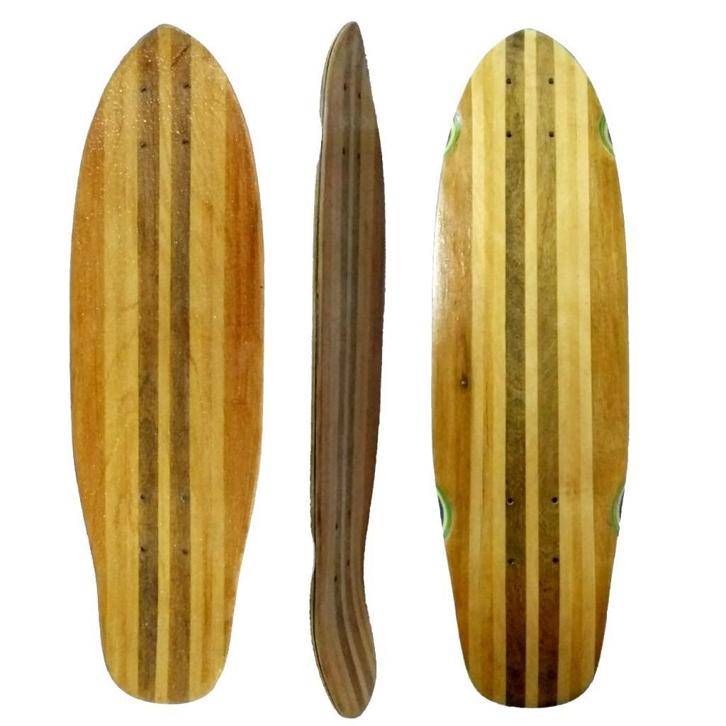 Miniatura Shape Mini Cruiser 66CmX19Cm Marfim Lixa Transparente