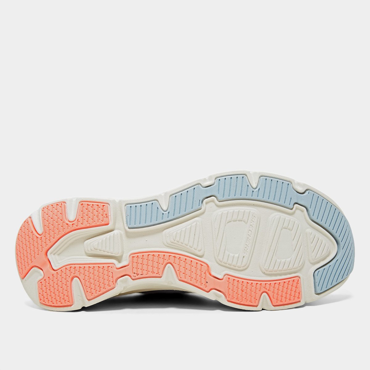 Miniatura Tênis Skechers D'Lux Walker 2.0 Rad Feminino Azul+Rosa - 34