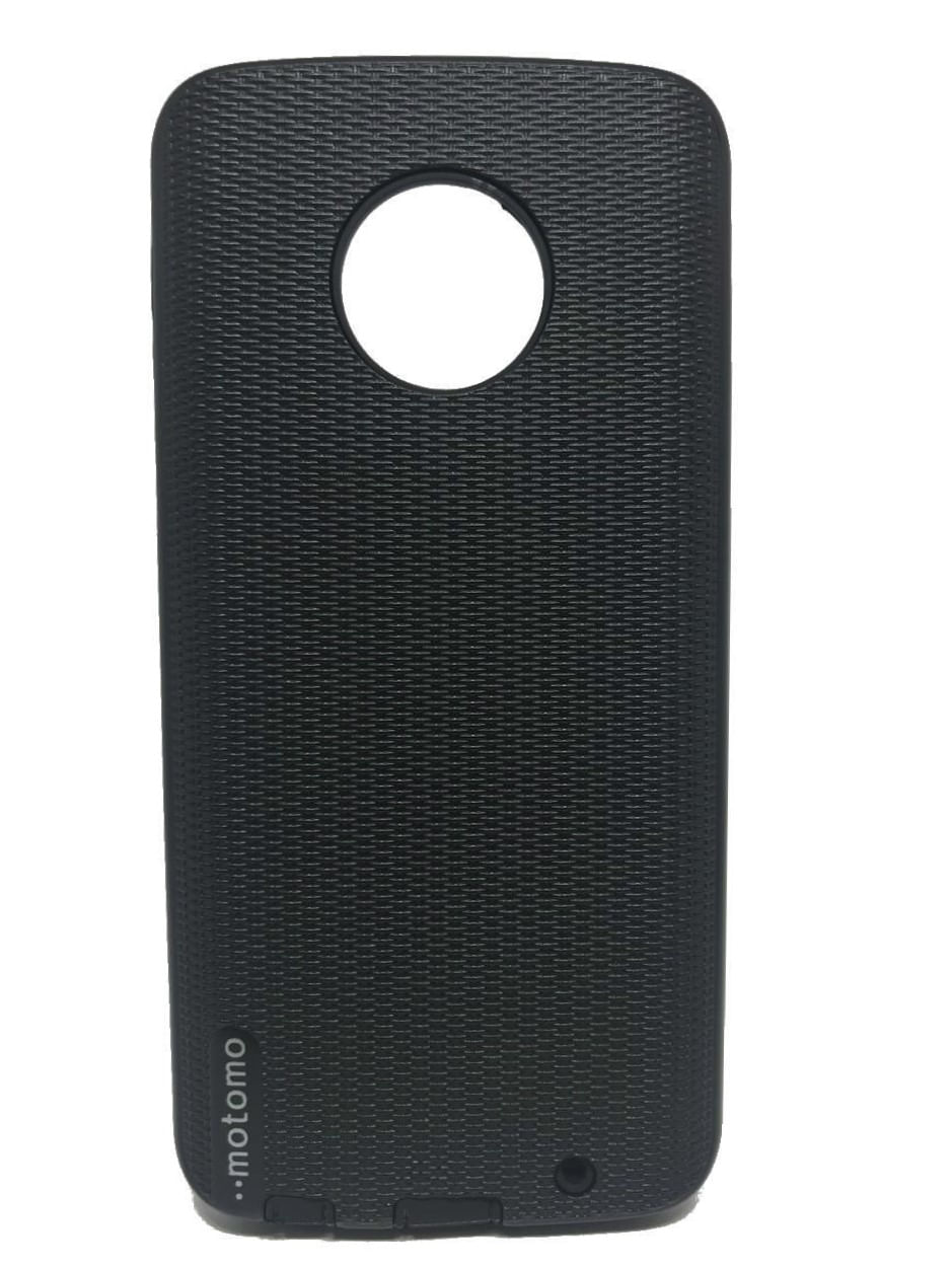 Miniatura Capa Anti Impacto Moto G6 Plus 5.9 Xt1926 - Fse Acessórios Moto G6 Plus 5.9 2018 XT1926 - 1x Capa - Preto