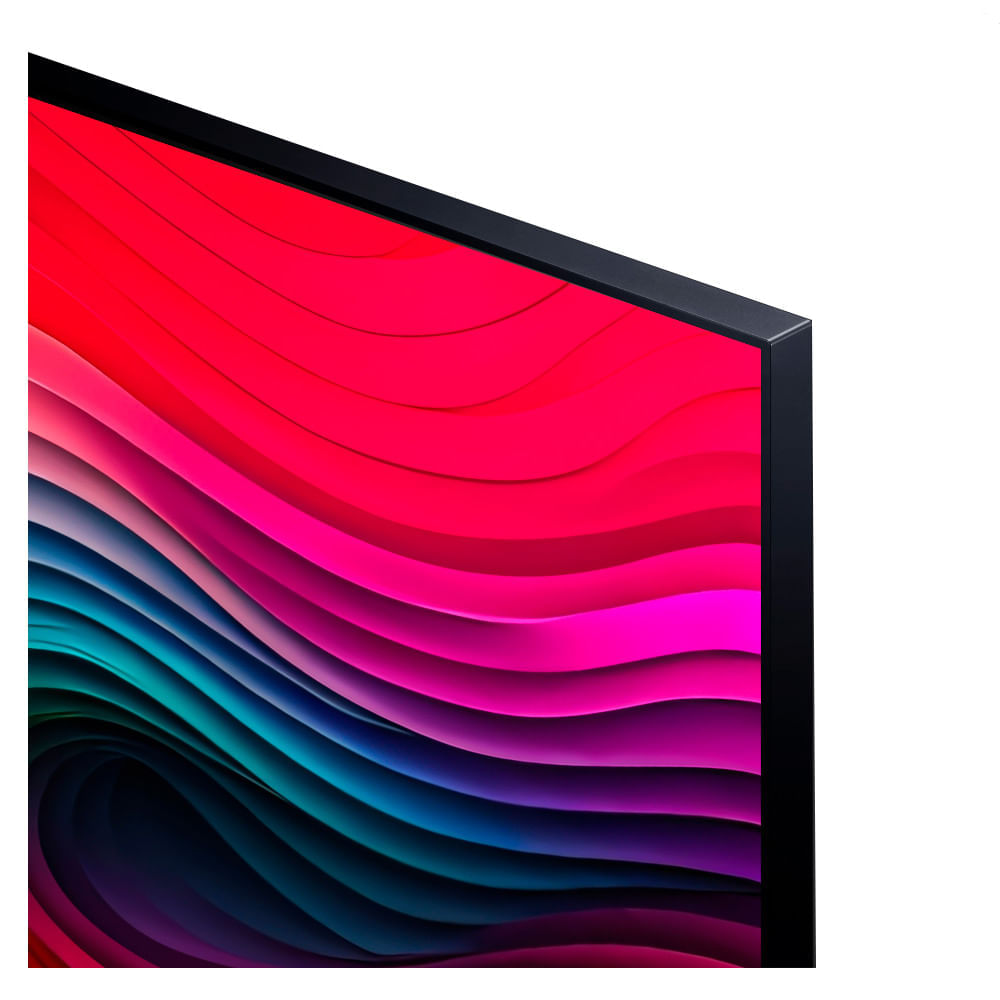 Miniatura Smart TV 4K LG NanoCell 55" Polegadas 55NANO80TSA, Processador α5 Ger7 AI, Alexa, Controle Smart Magic e Wi-Fi Bivolt