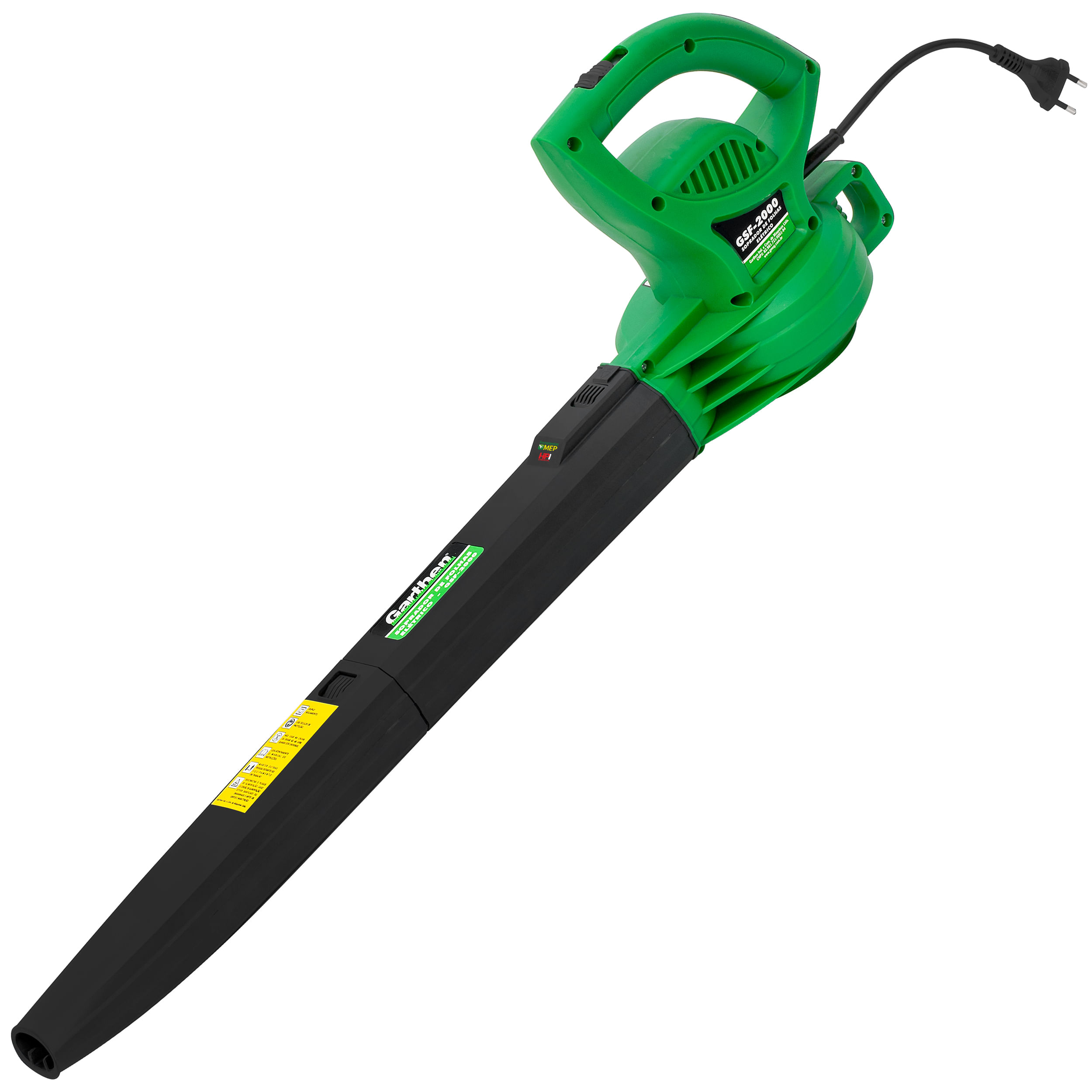 Miniatura Soprador De Folhas Elétrico Garthen GSF2000 - 110v