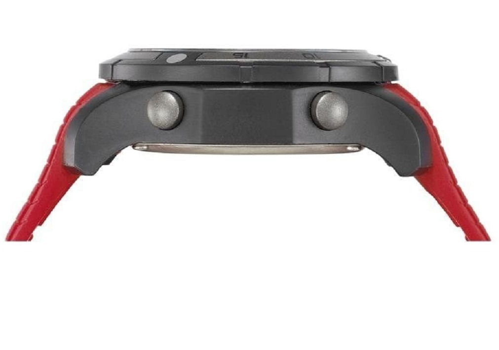 Miniatura Relogio Sport Speedo Pulseira Borracha Vermelha 81147g0evnp3