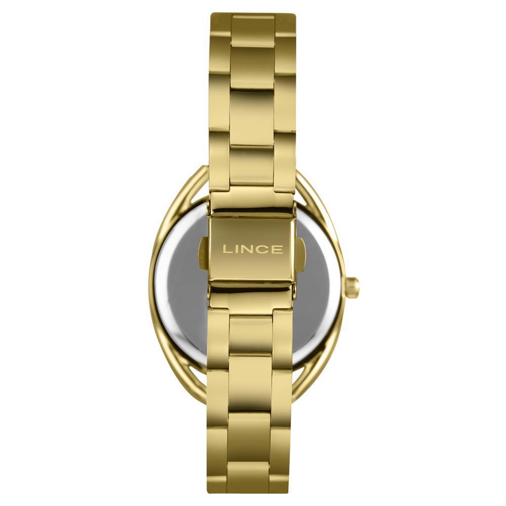 Miniatura Relógio Lince Feminino Ref: Lrgj182L36 C1Kx Fashion Dourado