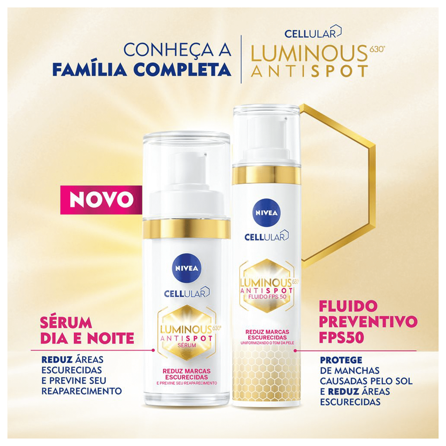 NIVEA Cellular Luminous 630 Antispot FPS 50 - Fluido 40ml