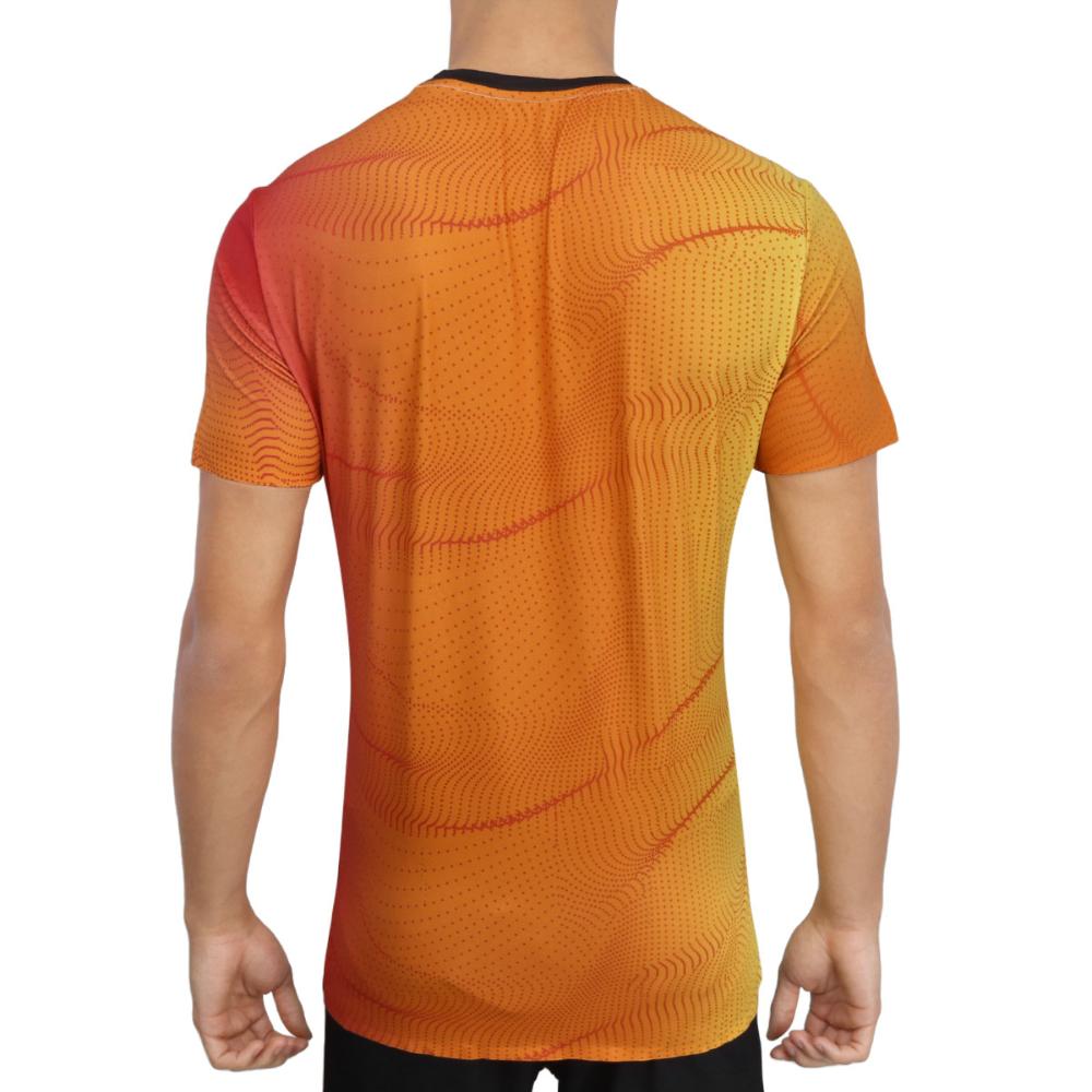 Camiseta Joma Smash All Over Laranja GG