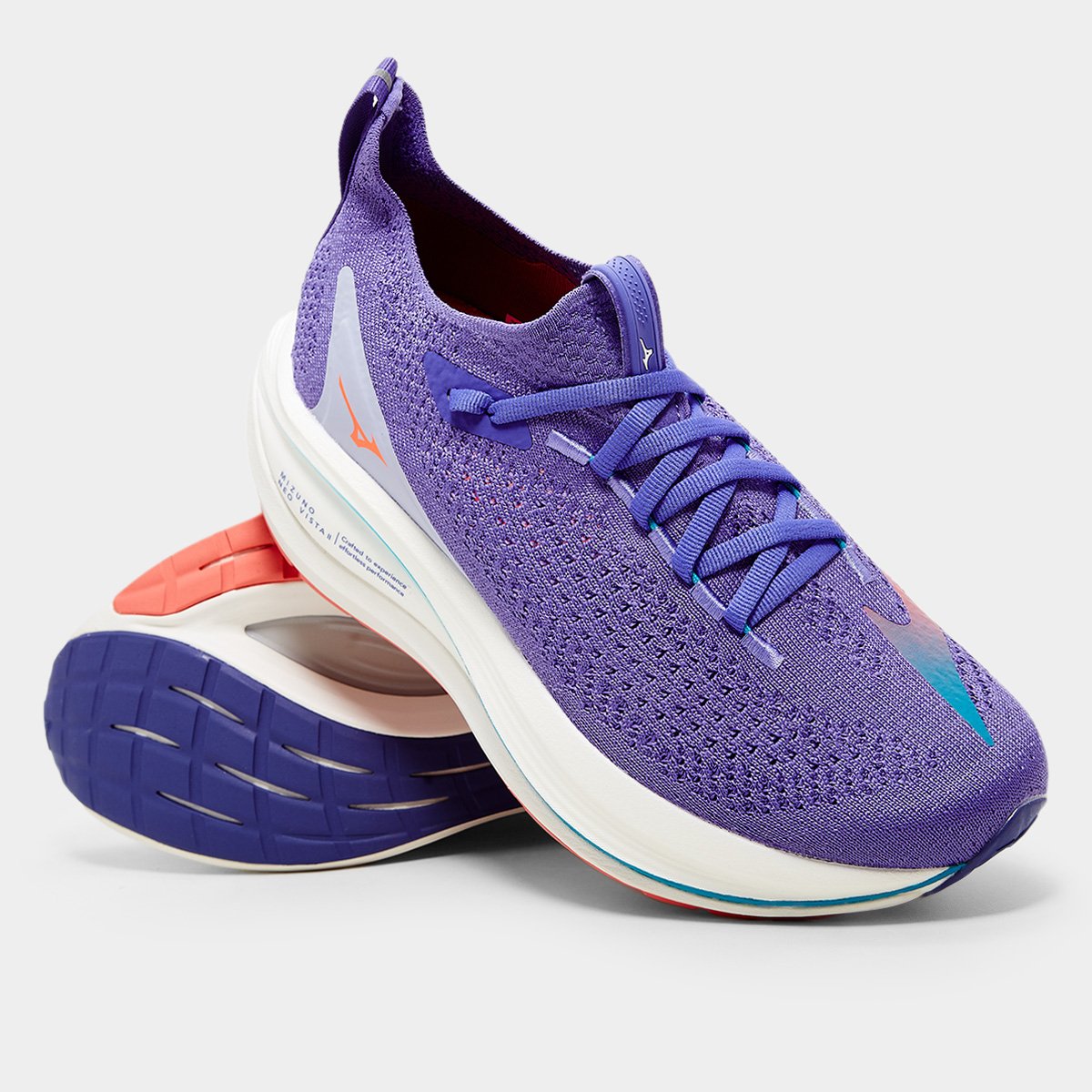 Miniatura Tênis Mizuno Neo Vista 2 Feminino Roxo+Azul - 35