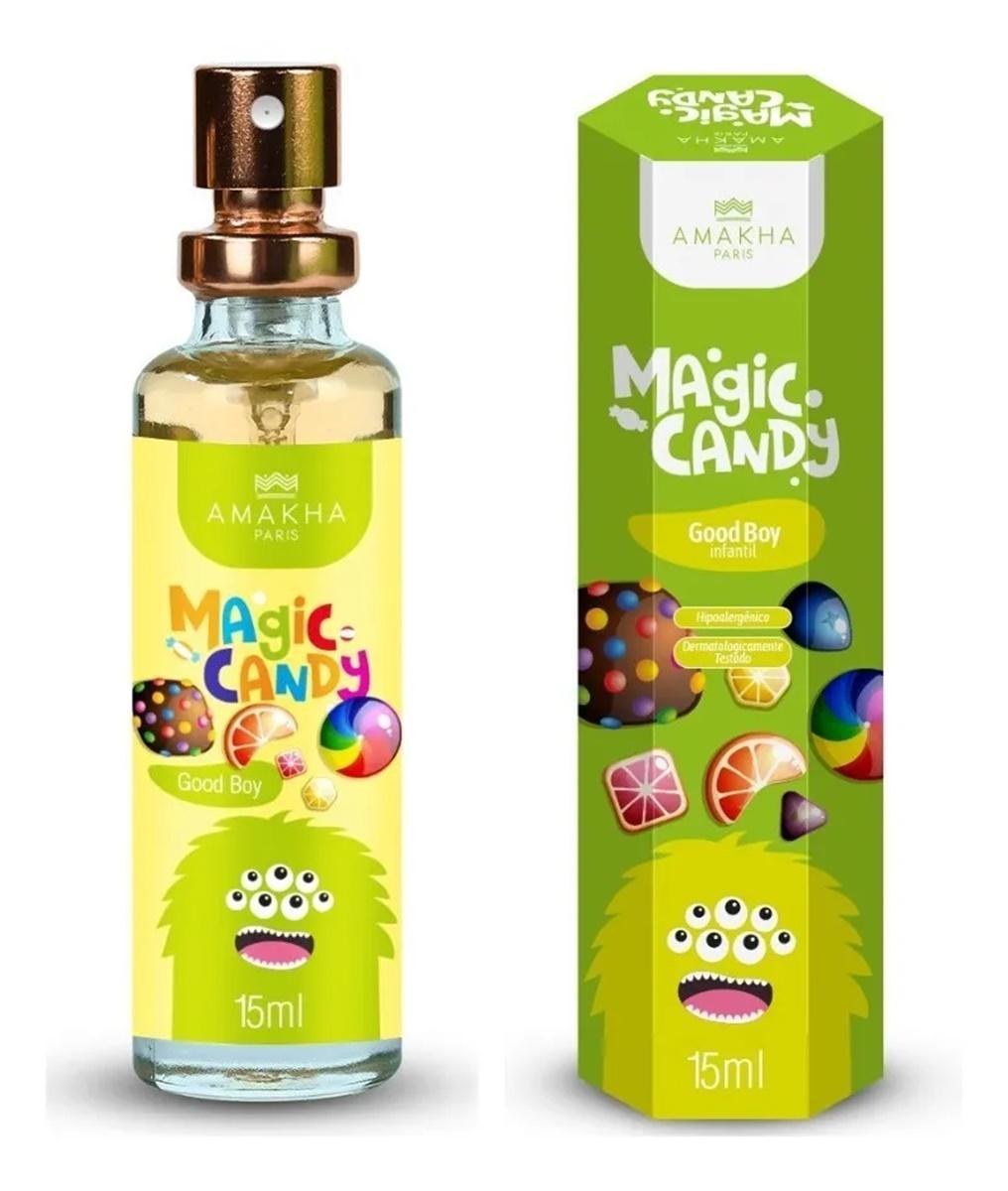 Miniatura Perfume Infantil Masculino Cheiroso Amakha Paris Menino 15Ml