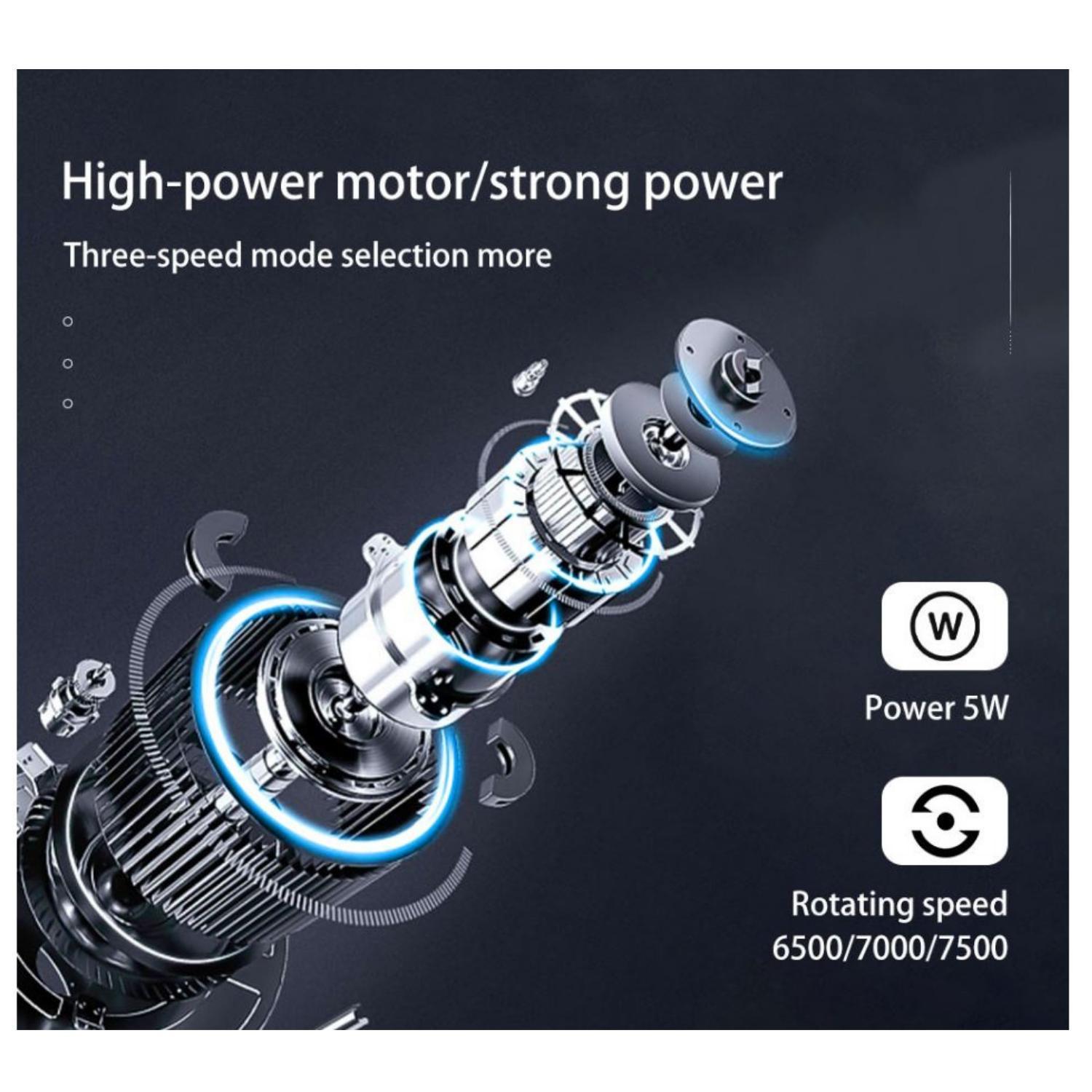 Miniatura Barbeador Elétrico Kemei 2027 Shaver Recarregavel Sem Fio