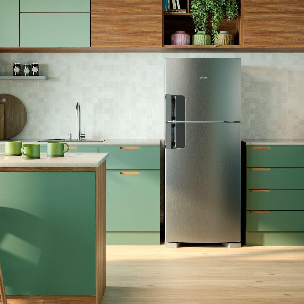 Refrigerador Consul Frost Free 410 Litros CRM50LK Inox 220V