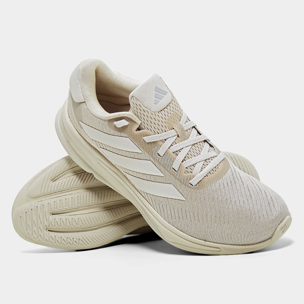 Miniatura Tênis Adidas Supernova Ease Masculino Bege+Cinza - 44