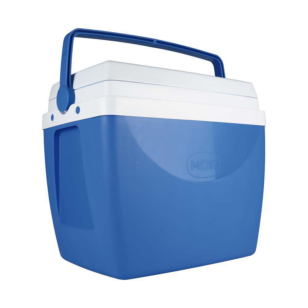 Miniatura Caixa Termica 34L Alca Gelo Comida Camping Praia Piscina