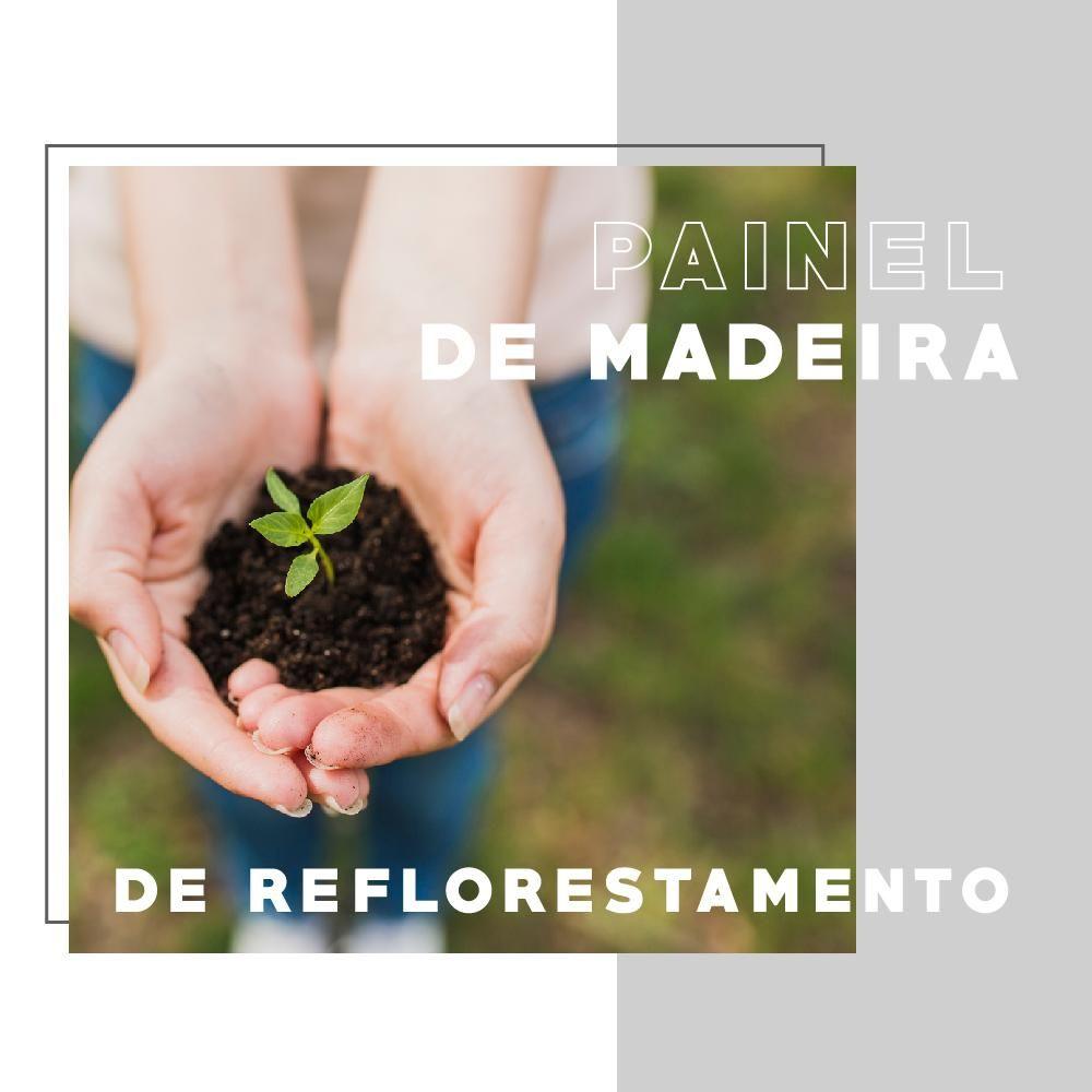 Miniatura Rack Para Tv Habitat Preto E Tubos Pretos Carraro