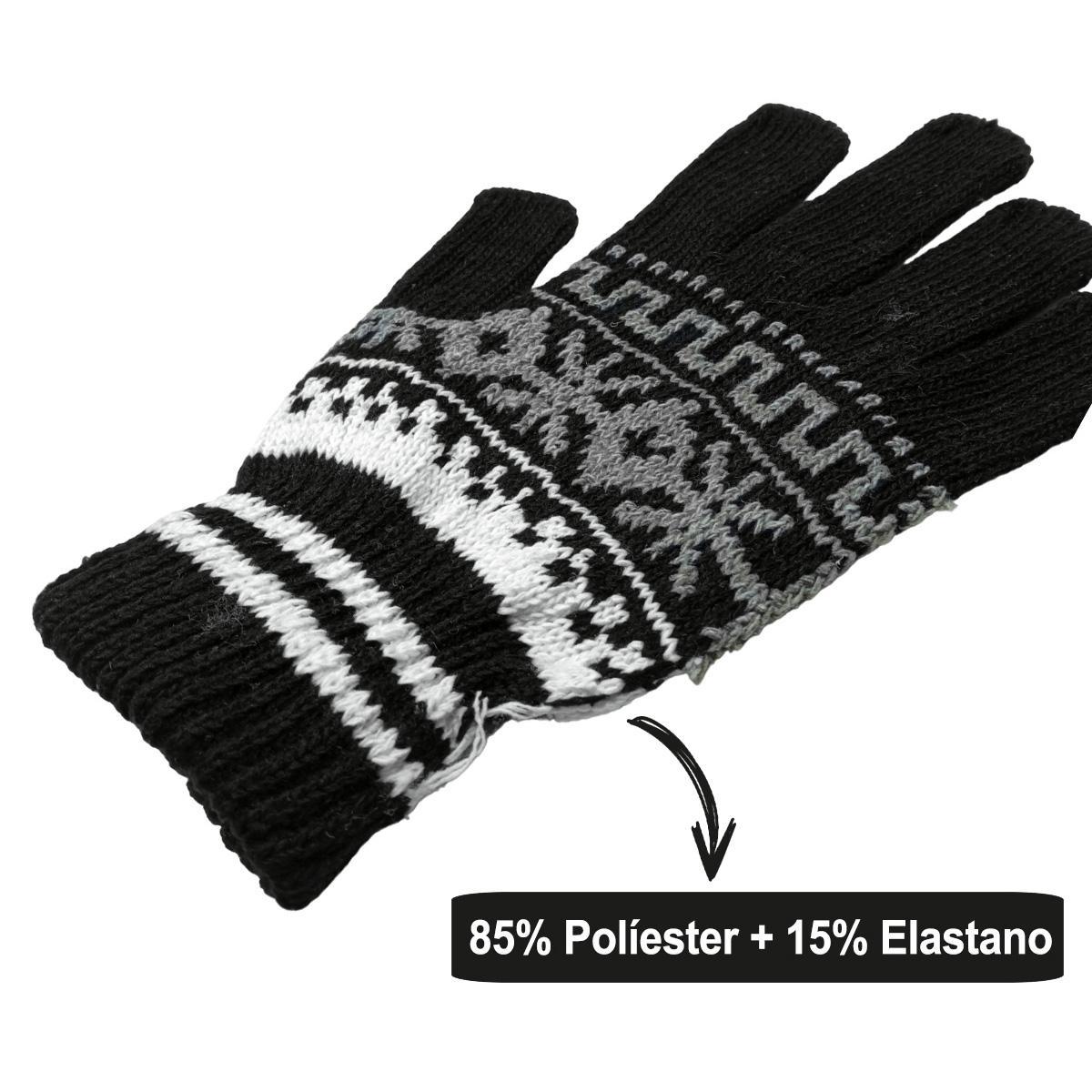 Miniatura Luva De Frio Adulto Unissex Redstar De Lã Inverno Vsi04001