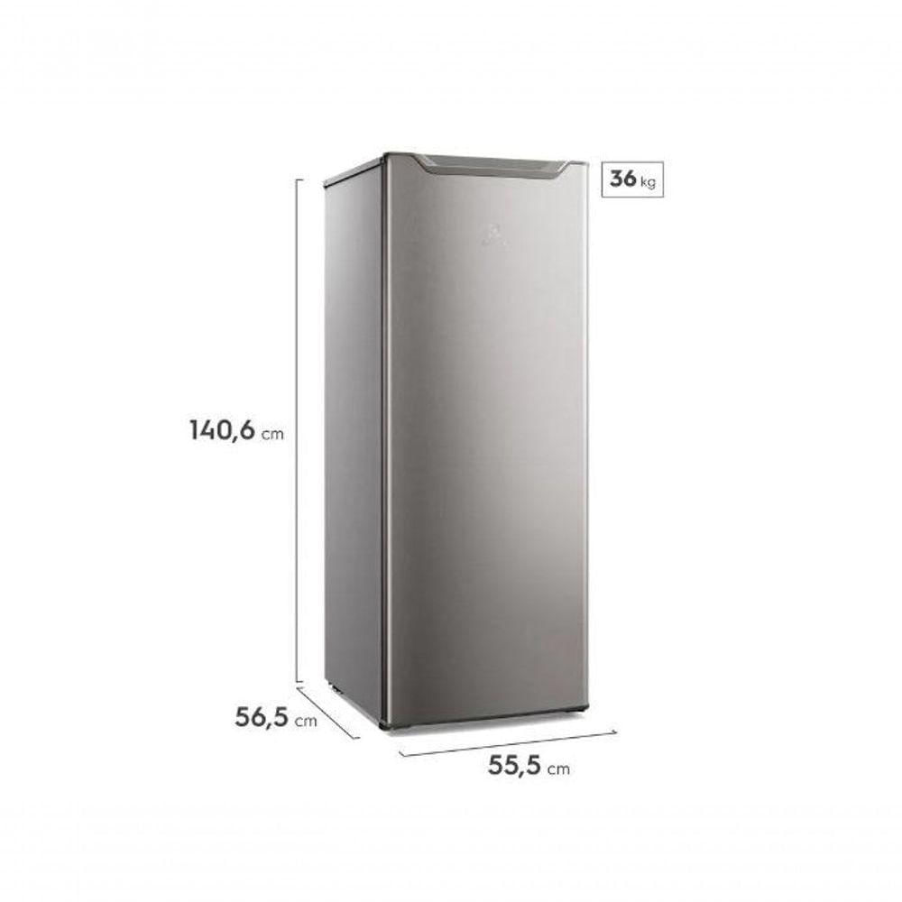 Miniatura Geladeira Electrolux Uma Porta Com Freezer Duas Estrelas 213L RE21S Inox 110V