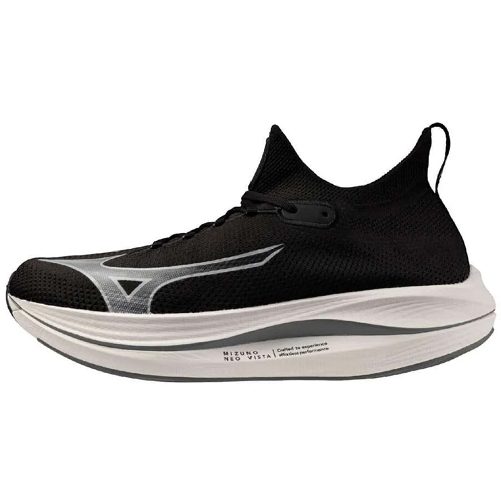 Miniatura Tênis de Corrida Mizuno Neo Vista Preto - 34