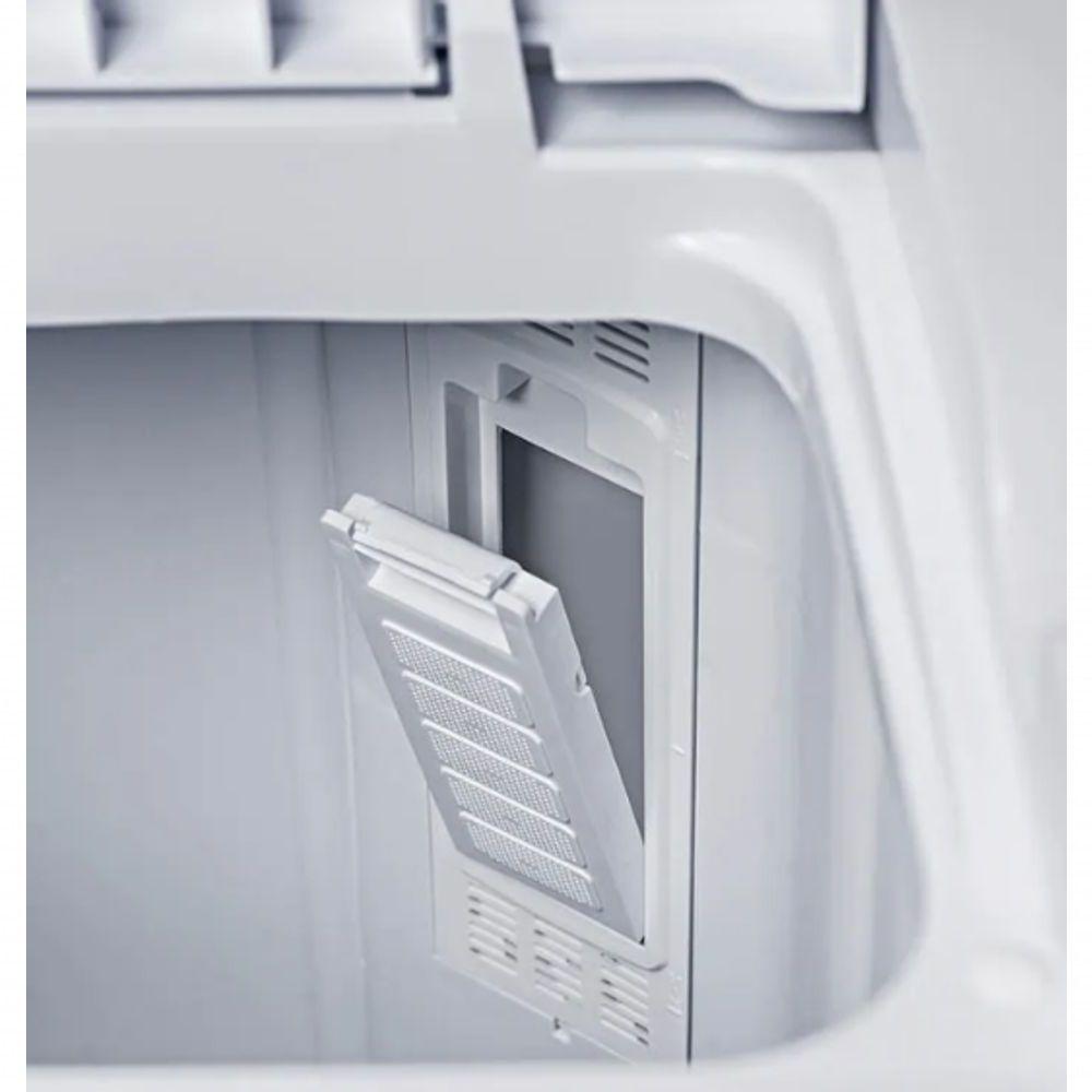 Miniatura Lava Roupas Twin Tub Praxis 10 Kg - Lava 4 Kg E Centrifuga 6 Kg - Unica 2 Em 1 Do Mercado 127v