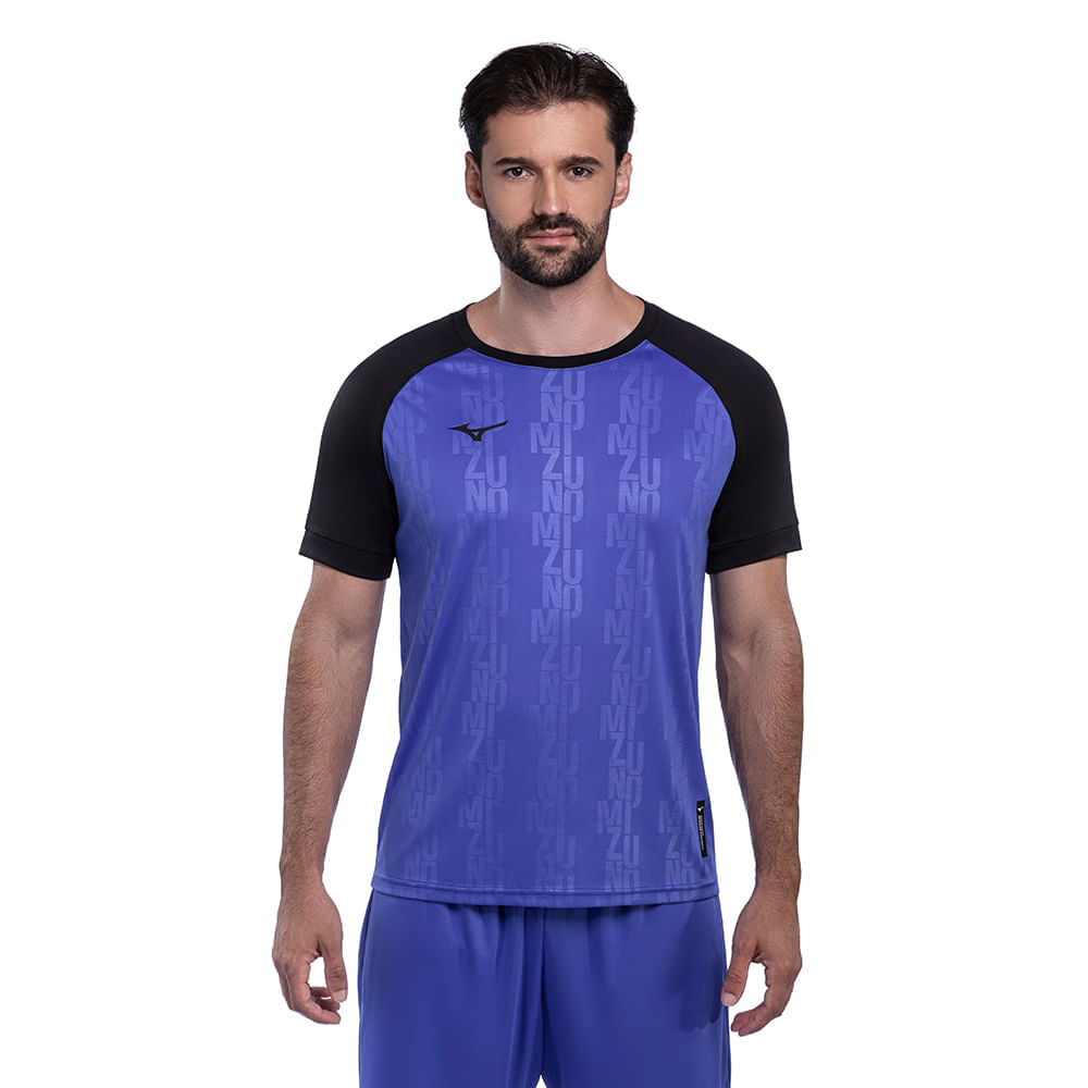 Miniatura Camiseta Mizuno Futebol II Masculina Azul - M