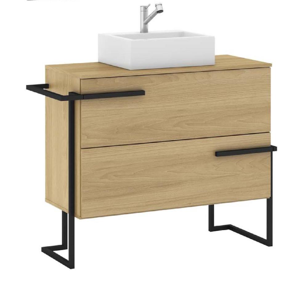 Miniatura Gabinete para Banheiro 3 Gavetas Viso Tea Móveis Bosi Tea