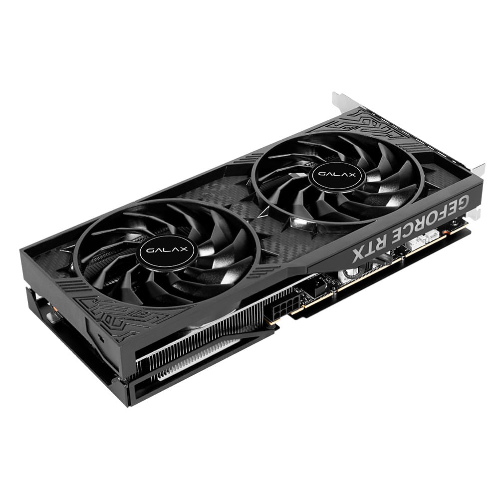 Miniatura Placa de Vídeo Galax GeForce RTX 4060 TI 1-Click OC 8GB GDDR6 128 bits - 46ISL8MD8COC Preto
