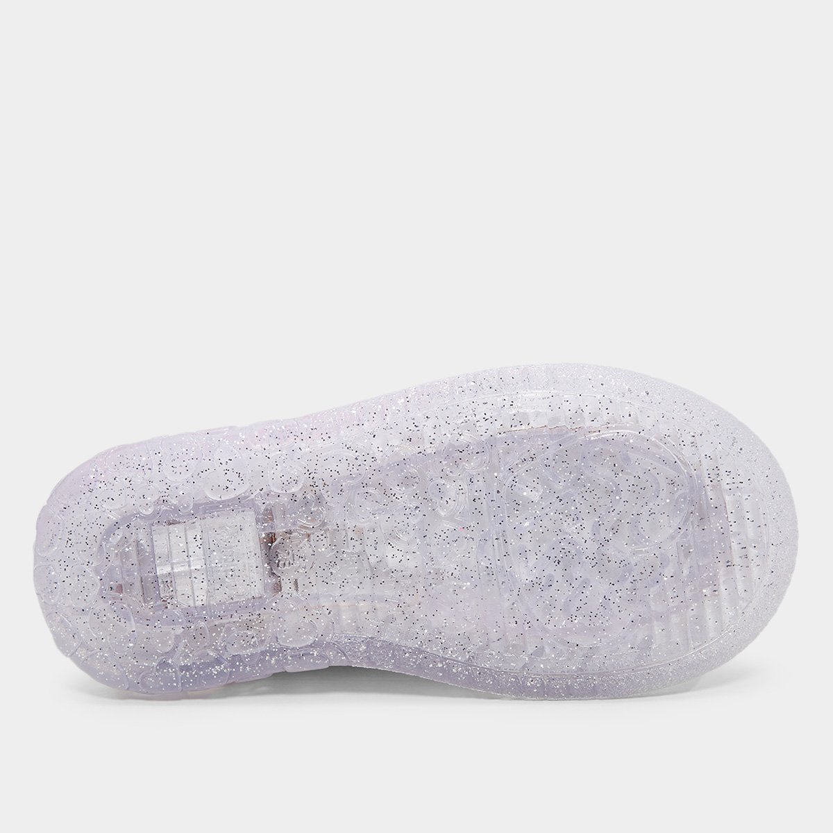 Tênis Infantil Pampili Corações + Led Menina Branco+Rosa - 23