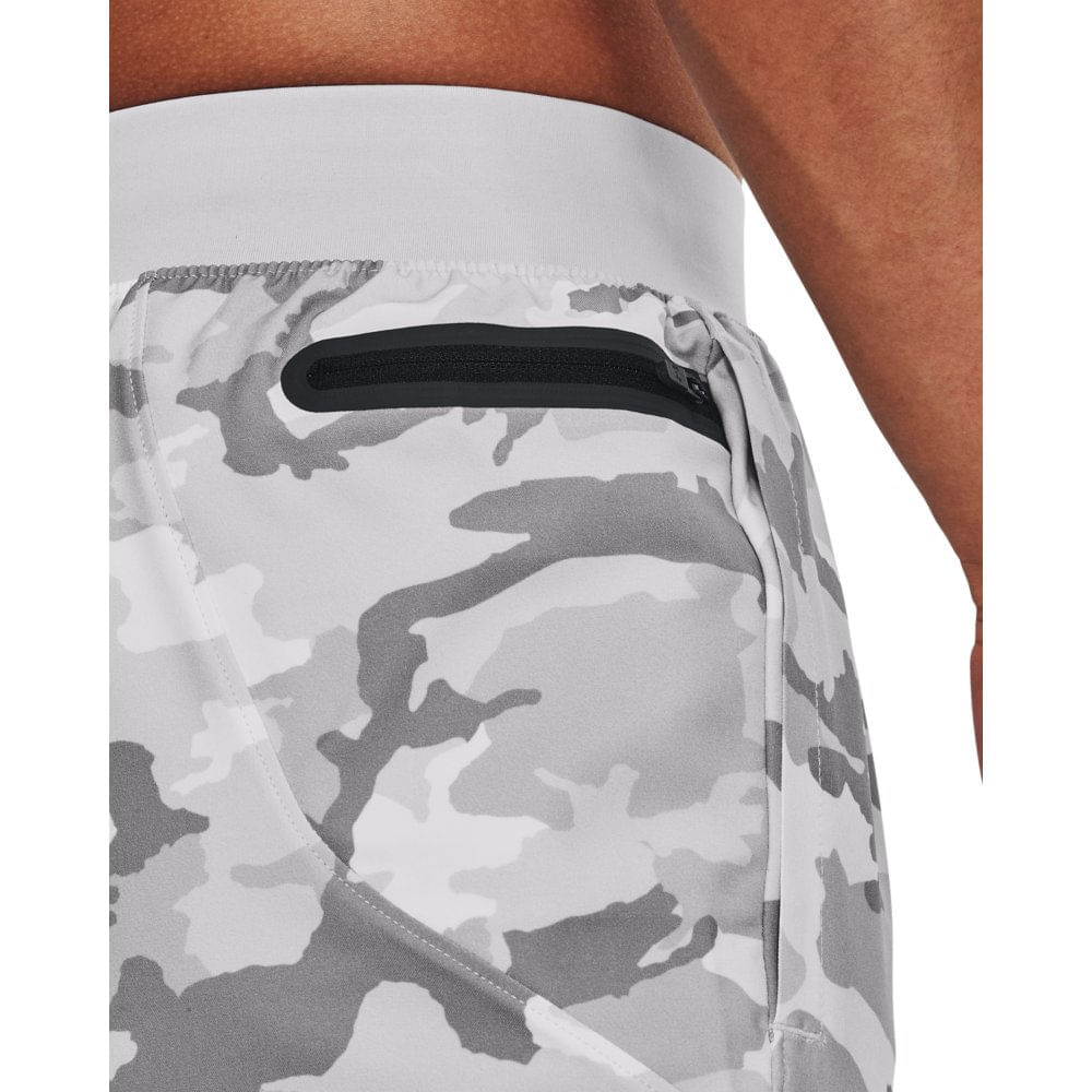 Miniatura Calça de Treino Masculina Under Armour Flex Woven Tap Cinza - G