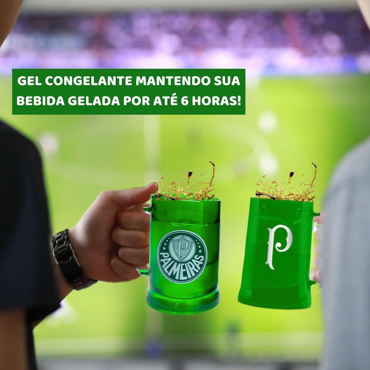 Kit 1 Caneca Xícara Porcelana Café + Caneca Verde Gel