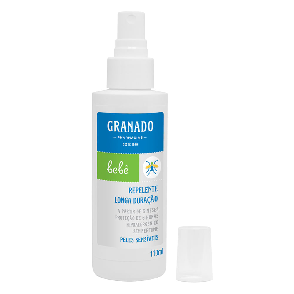 Miniatura Repelente Longa Duração Granado Bebê 100ml