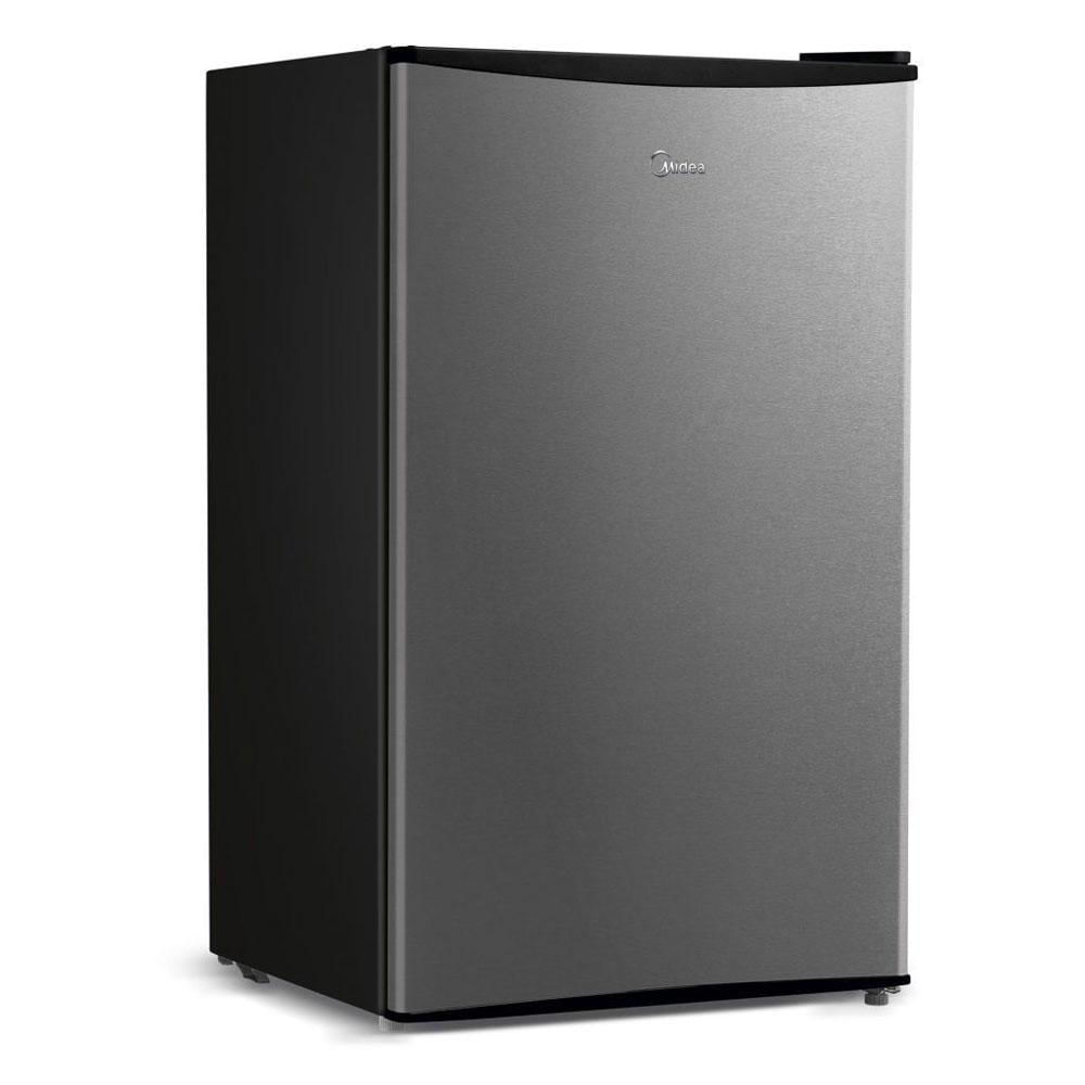 Miniatura Frigobar 93 Litros Preto Porta Inox Midea Mrc10B2-X 220V