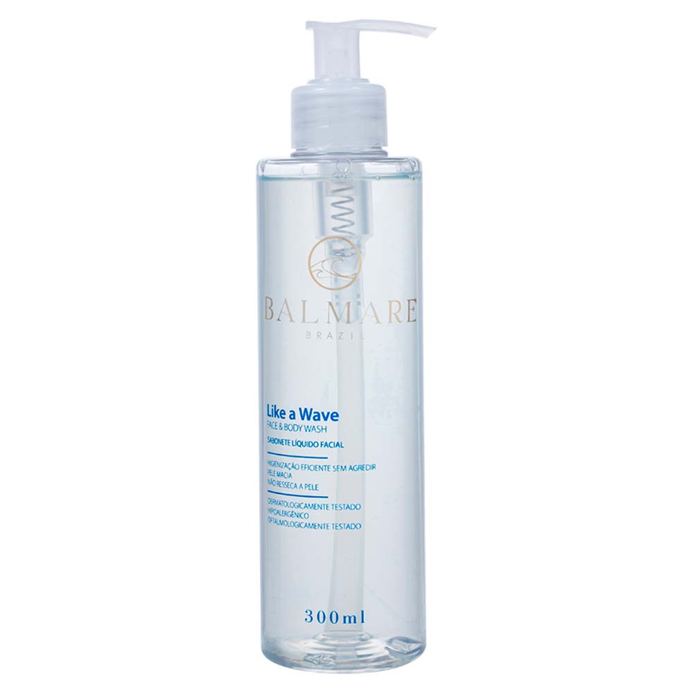Miniatura Sabonete Líquido Facial Balmare Like a Wave 300ml