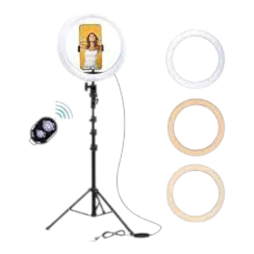 Miniatura Ringlinght Led Luz Flash Estudio Profissional Com Tripe 210M
