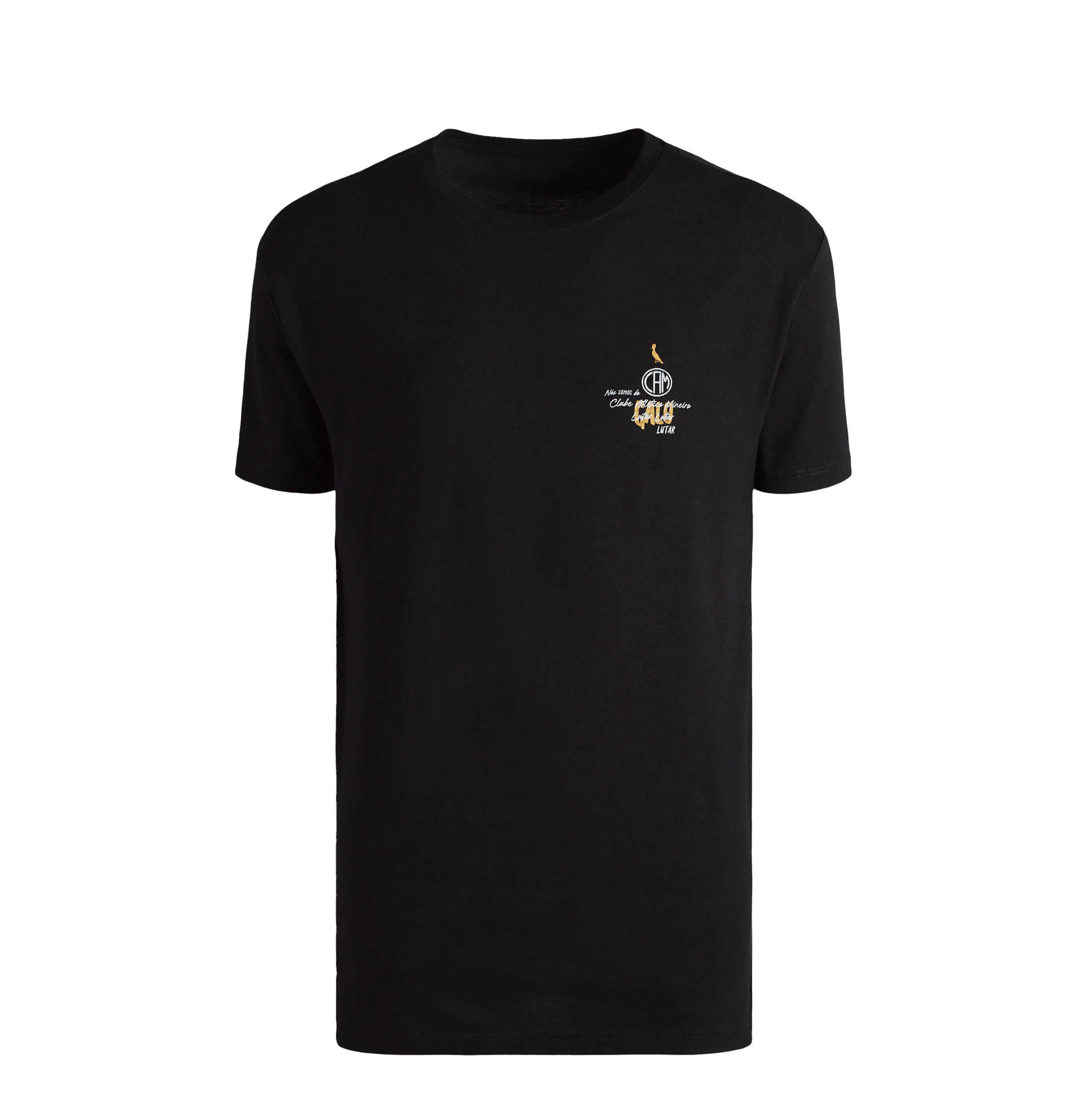 Camiseta Reserva Masculina Estampa Galo Preta