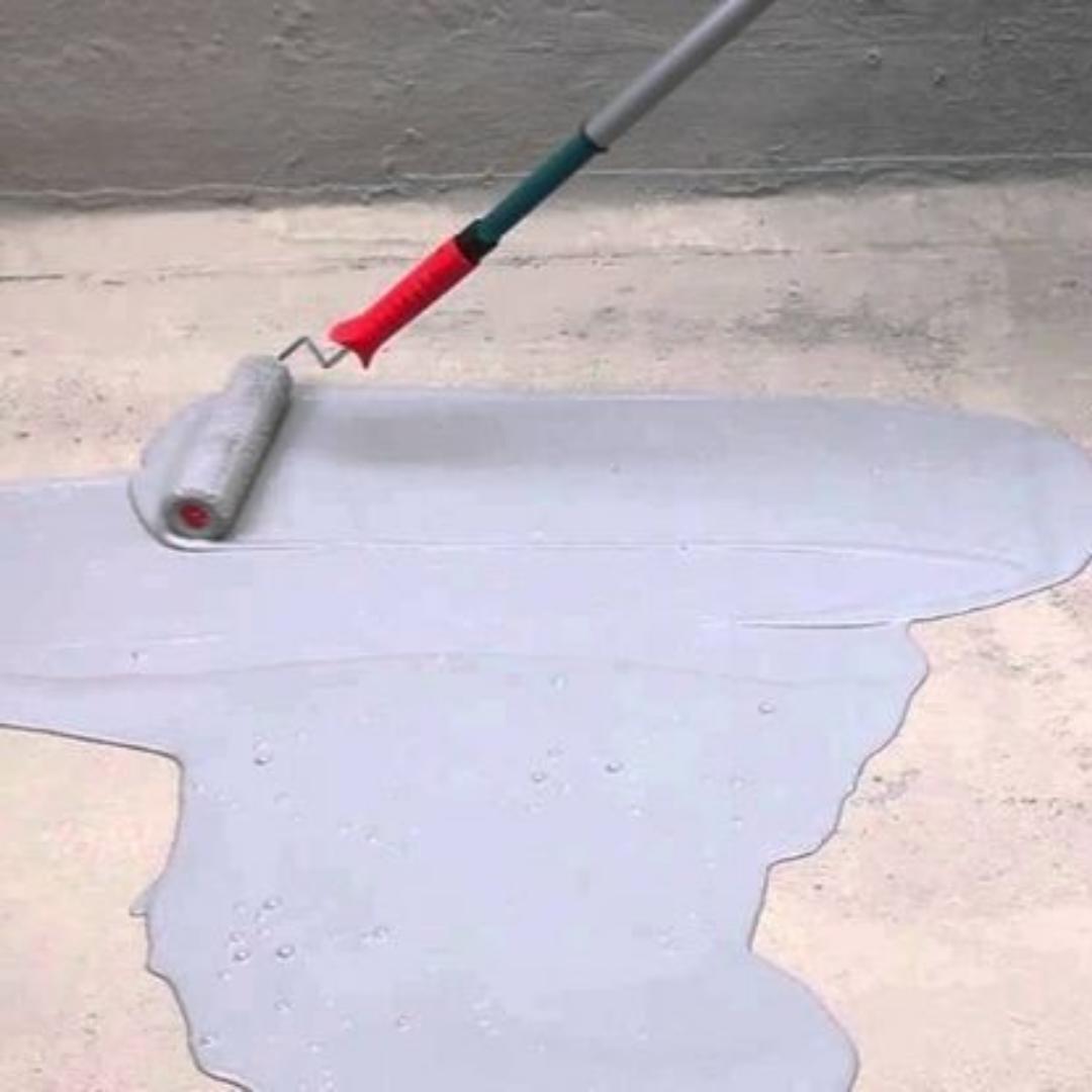 Miniatura Manta Líquida Emborrachada 12Kg Laje Telha Impermeável Cinza