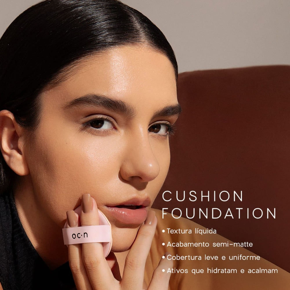 Miniatura Base Líquida Semi-Matte Océane Edition Cushion Foundation 12g 020