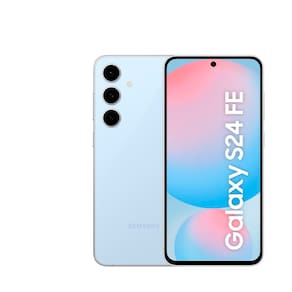 Miniatura Smartphone Samsung Galaxy S24 FE 5G Azul 128GB, 8GB RAM, Galaxy AI, Câmera Traseira 50MP, Tela 6.7" 60-120Hz, IP68 e Processador Exynos 2400e