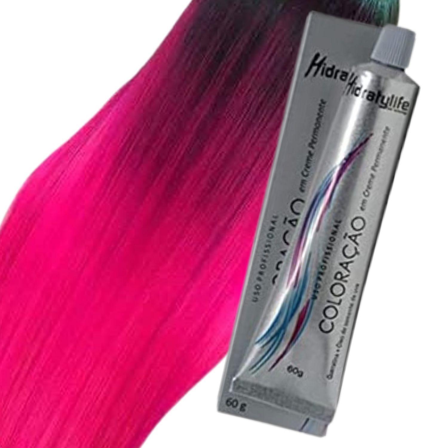 Miniatura Tinta De Cabela Pink Rosa - Ganhe A Oxigenada De