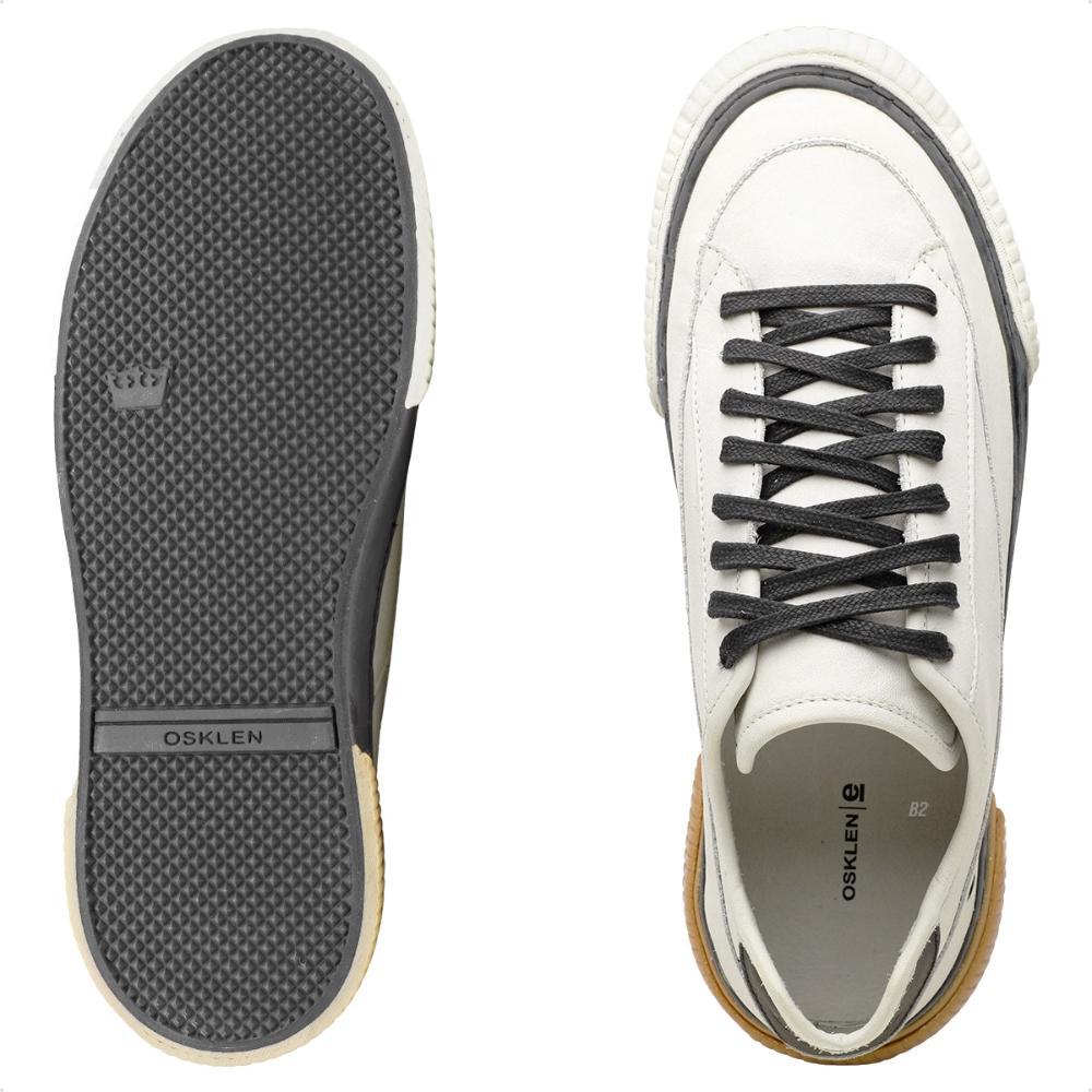 Tênis Osklen Creeper Pieces Masculino Branco / Preto - 39