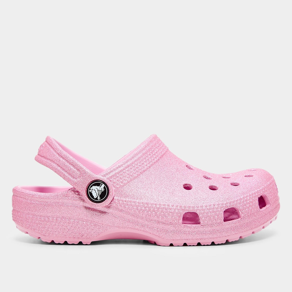Miniatura Crocs Infantil Classic Glitter Clog K Menina Pink - 29