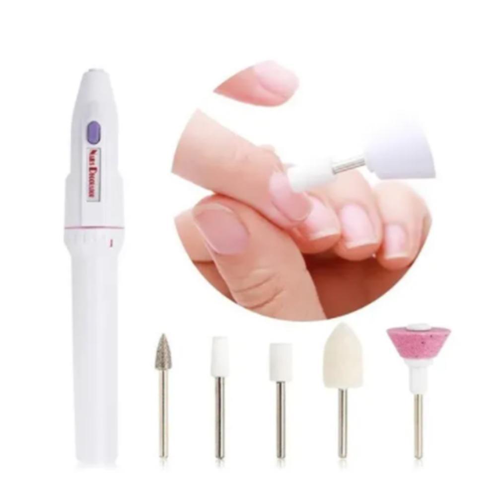 Miniatura Lixa Unha Elétrica Multiuso Profissional Mão Pé P Iniciante