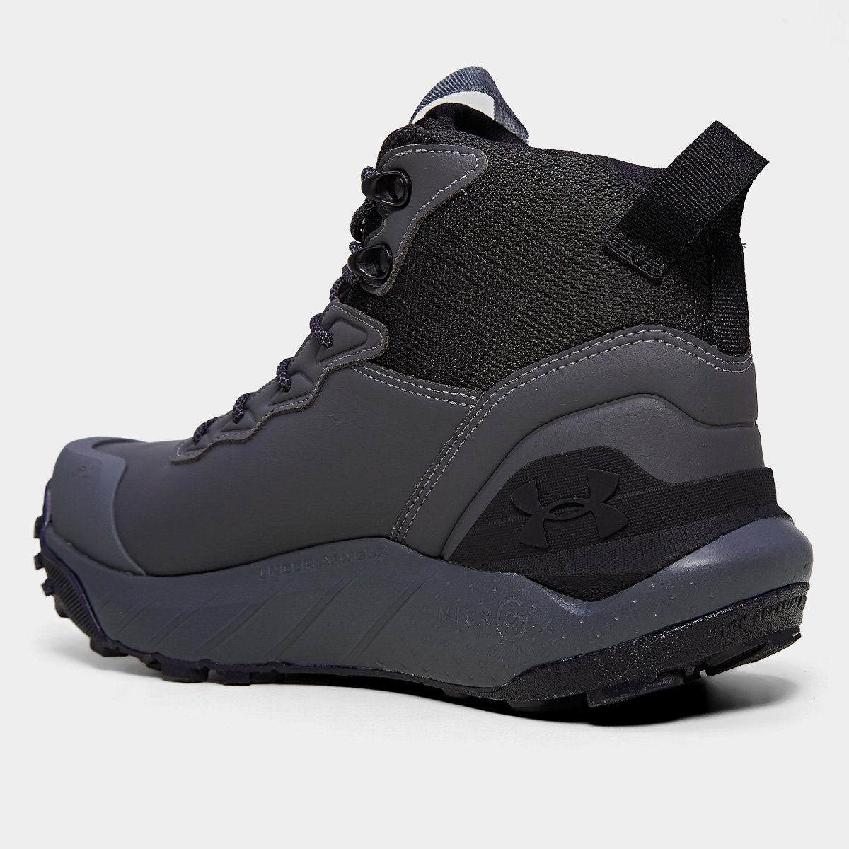 Miniatura Tênis Under Armour Defense Mid Masculino Cinza+Preto - 40