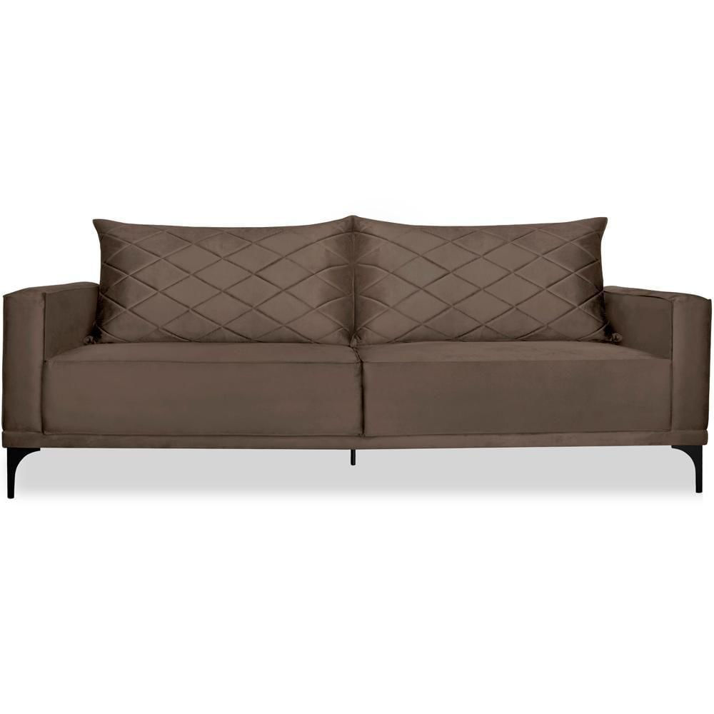 Miniatura Sofa Living 2 Lugares Nori 160cm Veludo Deluxe 2231 Ezz 2231