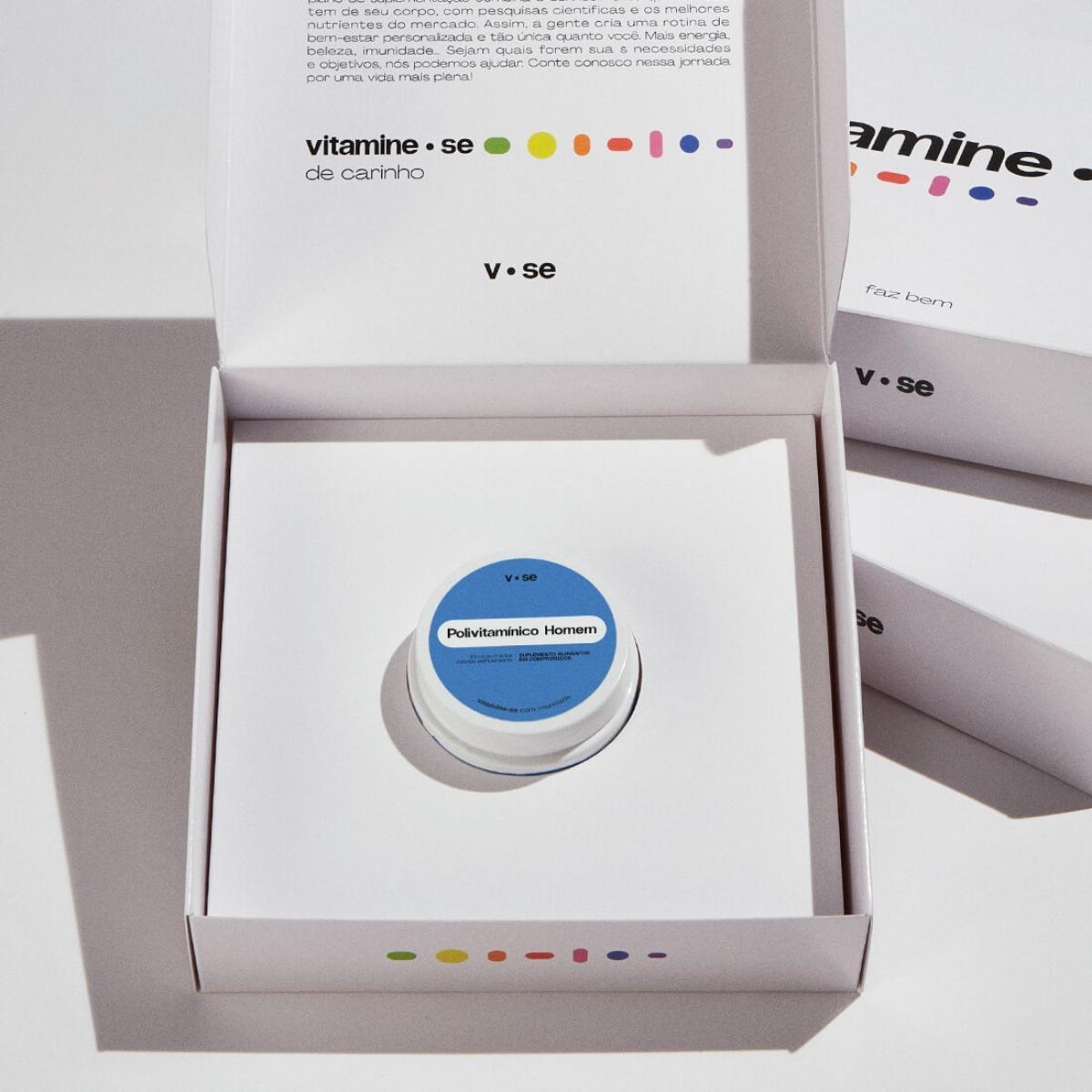 Miniatura Kit 3 Suplementos Alimentares Vitamine-Se Saúde Masculina
