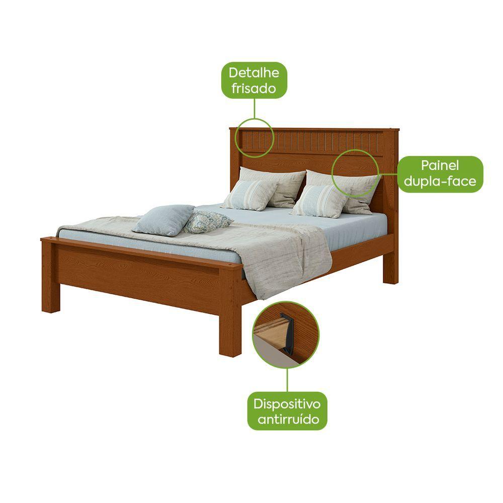 Miniatura Cama Casal Athenas - Lopas Frassino