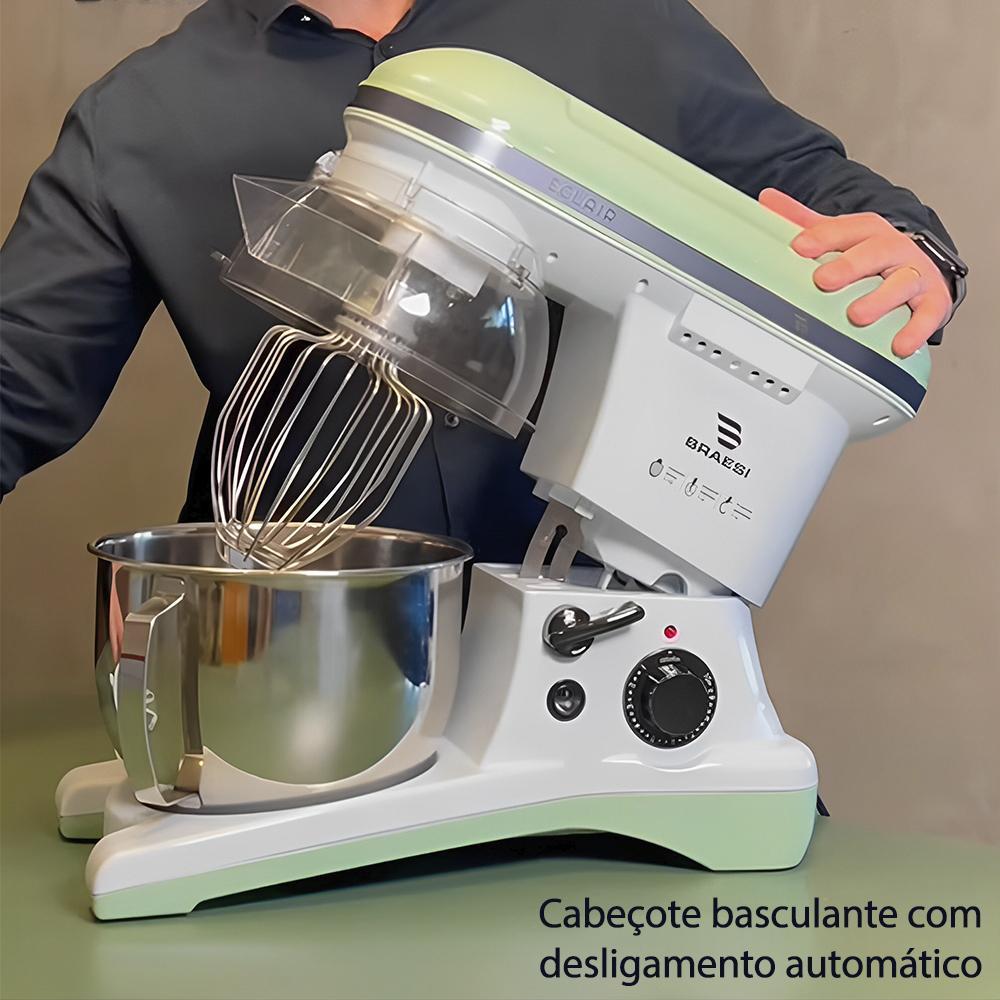 Batedeira Planetária Industrial Pedestal Bivolt Profissional