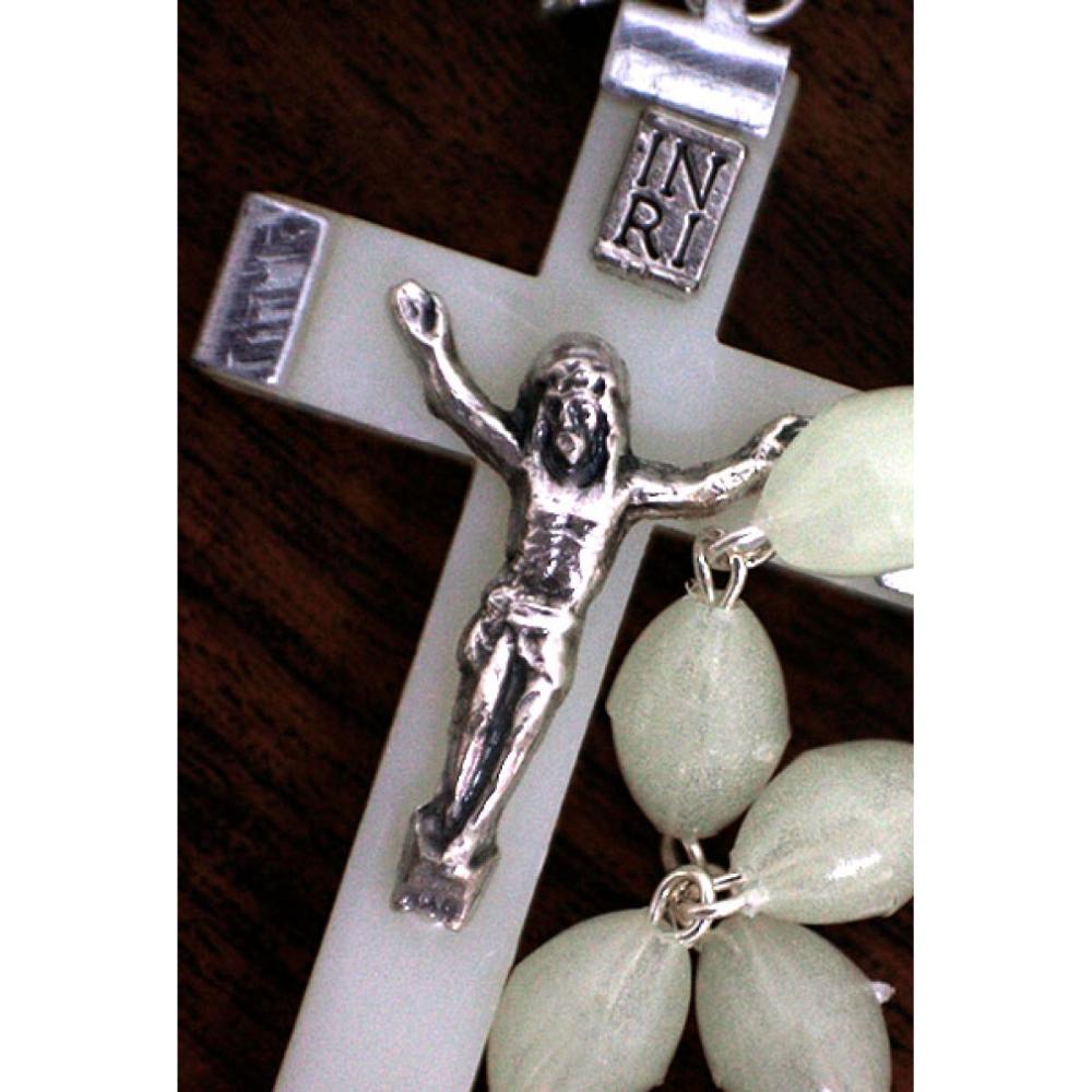 Miniatura Pulseira de rosário luminosa