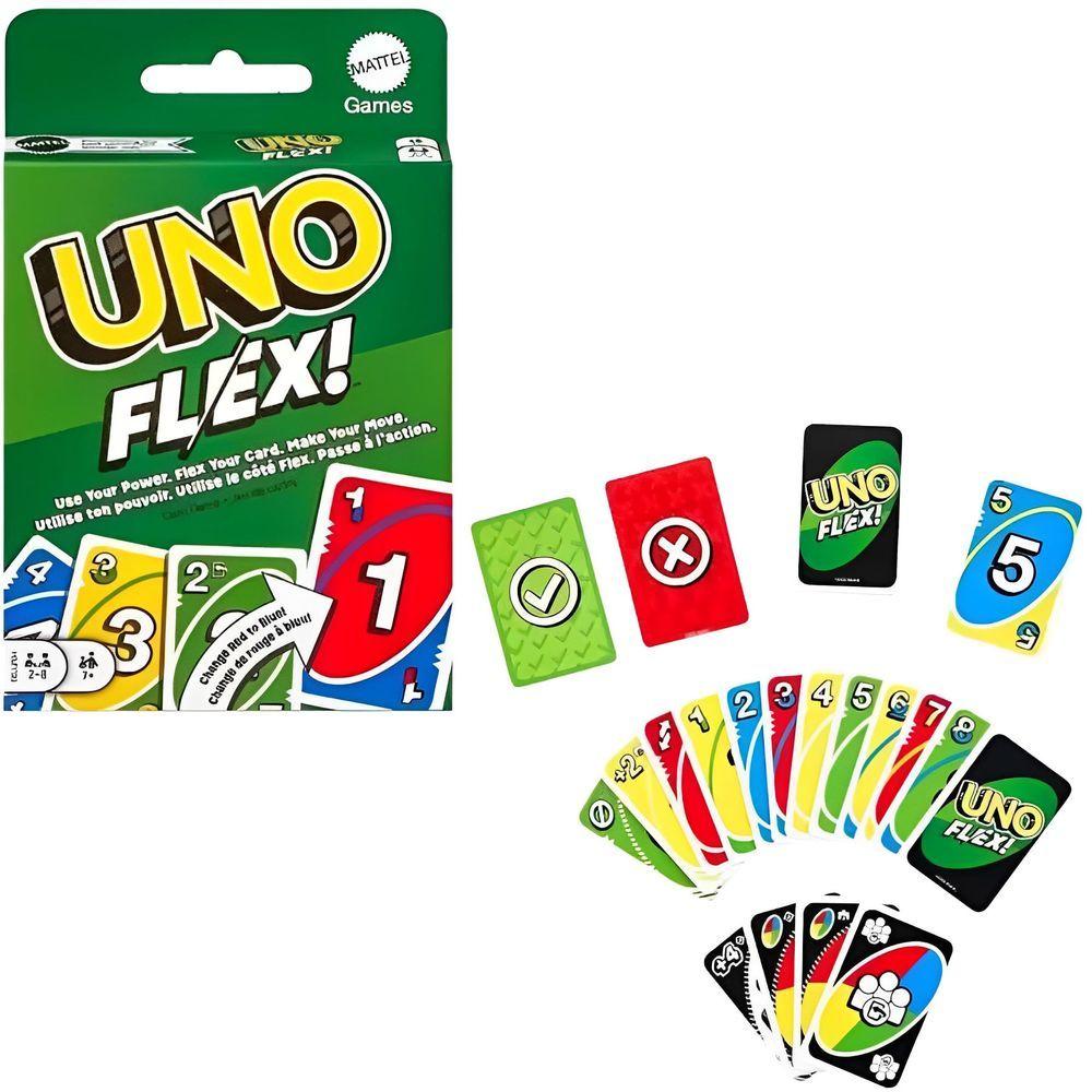 Miniatura Jogo De Cartas Uno Flex - Mattel