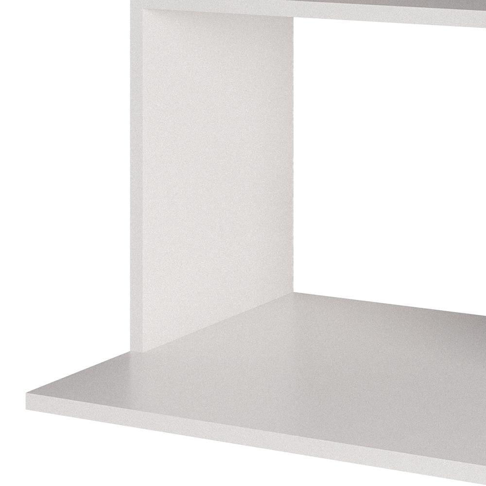 Suporte Micro-ondas Forno Armário Aéreo 60cm 1 Prateleira Aura Z34 Branco - Mpozenato