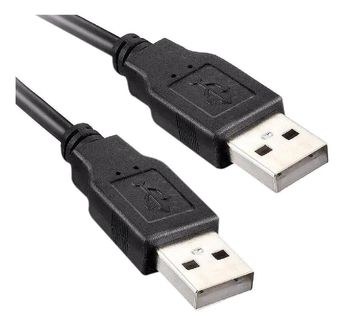 Miniatura Cabo Usb 2.0 Macho X Macho Tipo A 1,5 Metros Resistente