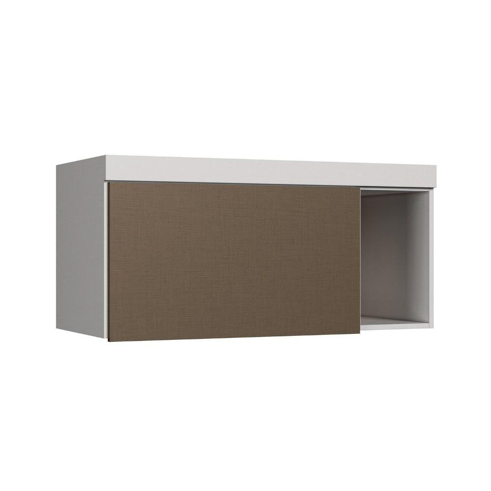 Guarda-roupa Infantil Modulado 6 Peças Infinity Branco Line/Duna